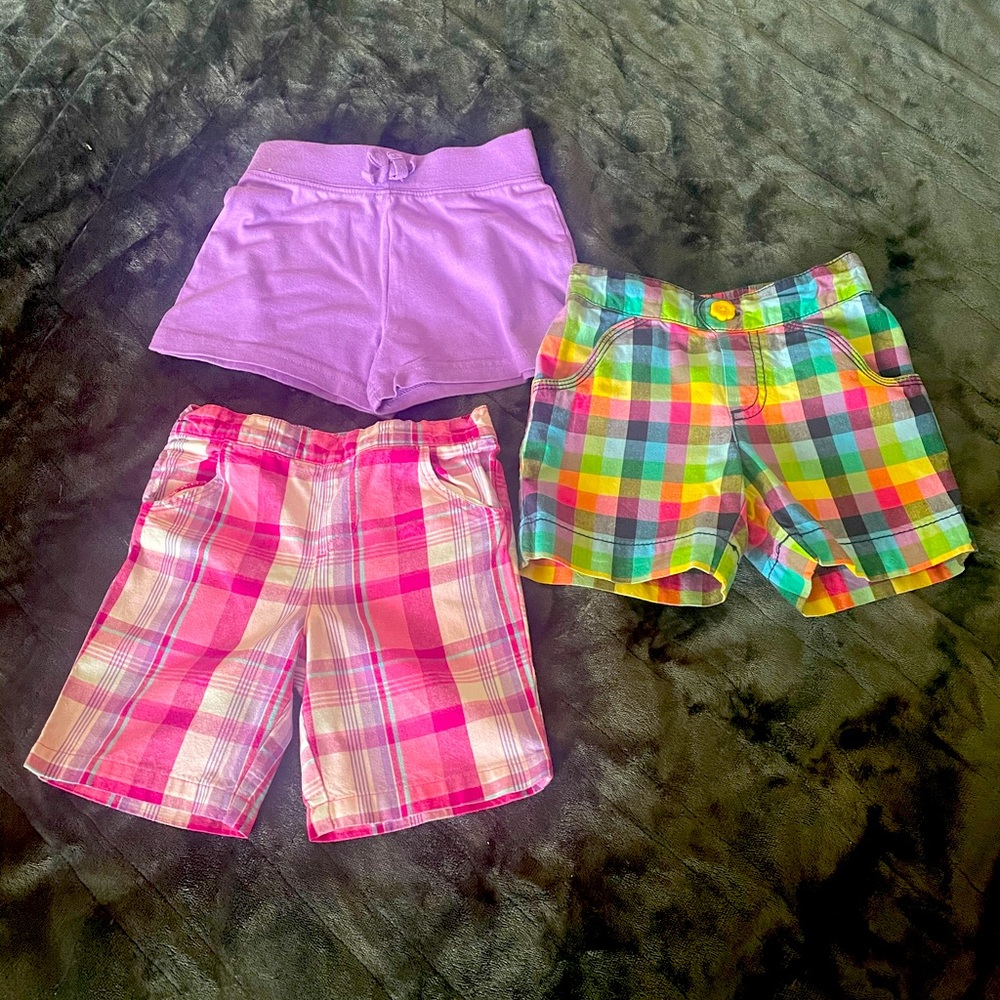 🔥🔥Toddler Girls 3 Pairs of Shorts Sizes 24M & 3T